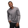 T-shirt Lightwire LS Tech Tee Black Diamond - Steel Grey