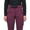 Damskie spodnie narciarskie Recon Stretch Black Diamond - Blackberry