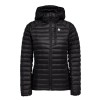 Ženska puhovka Approach Down Hoodie Black Diamond - črna