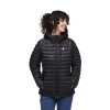 Ženska puhovka Approach Down Hoodie Black Diamond - črna