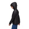 Ženska puhovka Approach Down Hoodie Black Diamond - črna