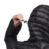 Ženska puhovka Approach Down Hoodie Black Diamond - črna