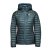Ženska puhovka Approach Down Hoodie Black Diamond - Creek Blue