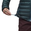 Ženska puhovka Approach Down Hoodie Black Diamond - Creek Blue
