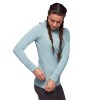 Ženski pulover s kapuco Alpenglow Black Diamond - Blue Ash