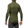 Turtleneck 200 Woolpower Zip Long Sleeve Base Layer - grön