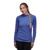 Ženski pulover s kapuco Alpenglow Black Diamond - Clean Blue