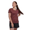 Ženska lahka pohodniška majica Lightwire Tech Tee Black Diamond - Cherrywood