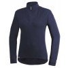 Turtleneck 200 Woolpower Zip Long Sleeve Base Layer - blå