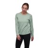 Dámske tričko Lightwire LS Tech Tee Black Diamond - Foam Green