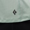 Dámske tričko Lightwire LS Tech Tee Black Diamond - Foam Green