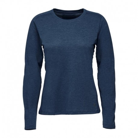 Dámske tričko Lightwire LS Tech Tee Black Diamond - Ink Blue