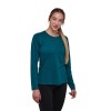 Dámske tričko Lightwire LS Tech Tee Black Diamond - Dark Caribbean