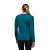 Dámske tričko Lightwire LS Tech Tee Black Diamond - Dark Caribbean