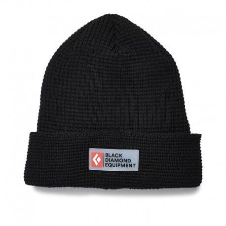 Berretto Bonnet Double Waffle Black Diamond - Nero