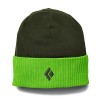 Berretto in pile Bonnet Black Diamond - Verde lime-Foresta di montagna