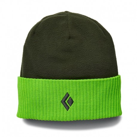 Berretto in pile Bonnet Black Diamond - Verde lime-Foresta di montagna