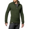Turtleneck 400 Woolpower Zip Long Sleeve Base Layer - grön