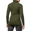 Turtleneck 400 Woolpower Zip Long Sleeve Base Layer - grön