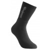 Strumpor Logo 400 Woolpower - svart