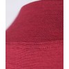 Haut Longsleeve Dam Merino 6.0 Lenz - Rullkrage - rouge foncé