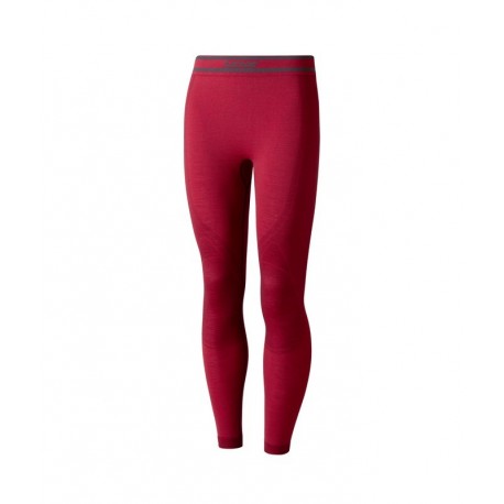 Lange Strumpfhose Hose Damen Merino 6.0 Lenz - dunkelrot