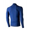Haut Longsleeve Men Merino 6.0 Lenz - col roulé - bleu