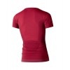 T-shirt Mulher Merino 6.0 Lenz - rouge foncé
