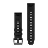 QuickFit™ hihna, 22 mm, silikoni, musta (3 kpl, sukellukseen), musta solki - 010-13113-02