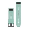 QuickFit™ hihna, 26 mm, silikoni, mintunvihreä (3 kpl, sukellukseen), musta solki - 010-12905-00