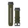QuickFit™ hihna, 26 mm, nailonia, taktinen ranger vihreä musta soljella - 010-13010-10