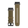 QuickFit™ Strap, 26mm, Nylon, taktinen kojootinruskea, musta solki - 010-13010-11