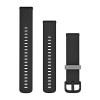 Rannekoru Pikakiinnitys - Silicone noir - 20 mm - 010-12932-30