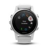 Garmin Fenix u200bu200bu200bu200b5S HR kardiooptinen kello - hopeanvärinen ranneke valkoinen carrara