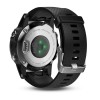 Garmin Fenix u200bu200bu200bu200b5S HR kardiooptinen kello - hopeanvärinen musta ranneke