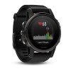 Garmin Fenix u200bu200bu200bu200b5S HR kardiooptinen kello - safiirimusta musta ranneke