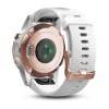 Garmin Fenix u200bu200bu200bu200b5S HR kardiooptinen kello - safiiri ruusukultainen ranneke valkoinen carrara