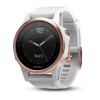 Garmin Fenix u200bu200bu200bu200b5S HR kardiooptinen kello - safiiri ruusukultainen ranneke valkoinen carrara