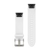 Bracelet Fenix 5S QuickFit 20 mm Garmin - Silicone blanc