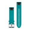 Bracelet Fenix 5S QuickFit 20 mm Garmin - Silicone turquoise