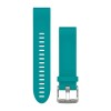 Bracelet Fenix 5S QuickFit 20 mm Garmin - Silicone turquoise