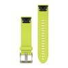Bracelet Fenix 5S QuickFit 20 mm Garmin - Silicone jaune