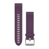 Bracelet Fenix 5S QuickFit 20 mm Garmin - Silicone violet améthyste