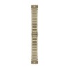 Bracelet Fenix 5S QuickFit 20 mm Garmin - Acier inoxydable champagne