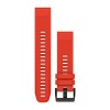 Bracelet Fenix 5 QuickFit 22 mm Garmin - Silicone rouge