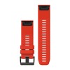Bracelet Fenix 3 / Fenix 5X QuickFit 26 mm Garmin - Silicone rouge