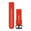Bracelet Fenix 3 / Fenix 5X QuickFit 26 mm Garmin - Silicone rouge