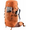 Mochila Deuter Aircontact Core 45+10 SL - castanho-umbra