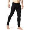 Long Johns 200 Woolpower tights - svarta - med gylf