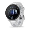 Garmin Forerunner 165 -kello - vaaleanharmaa/valkoinen